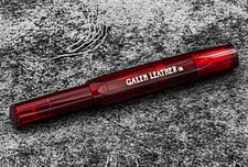 Kaweco × Galen Leather Carmine Red Fountain Pen M Nib — SOLD OUT — RARE ❤️ picture