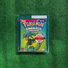 Pokémon Emerald Strategy Guide prima And How To Catch ‘em All Double Pack Graded picture