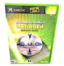 Championship Manager Season 02/03 2002/3 Original Xbox Game PAL UK NM 2002 2003 picture