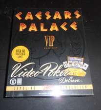 Caesars Palace VIP Series Video Poker Deluxe (PC, 1998) Factory Sealed picture