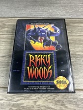 Sega Genesis Risky Woods Case Only picture
