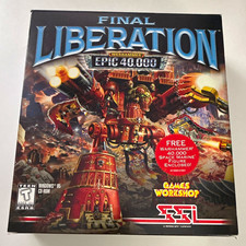 SSI Warhammer 40,000 Final Liberation PC CD-ROM Strategy T 1997 w/ figure picture