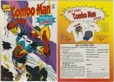 COMBO-MAN RARE MINI GIVEAWAY PROMO PROMOTIONAL COMIC 1996 MARVEL SPIDERMAN picture