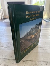Railroads of the Pine Tree State Vol 1 Maine Marson Jennison 1999 HC picture