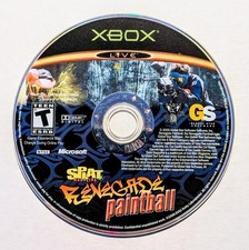 DISC ONLY- SPLAT MAGAZINE RENEGADE PAINTBALL MICROSOFT ORIGINAL XBOX GAME picture