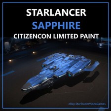 STAR CITIZEN PAINTS - STARLANCER SAPPHIRE CITIZENCON LIMITED PAINT / SKIN picture