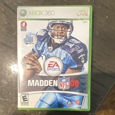 EA Sports Madden NFL 08 Xbox 360 Sports Game E NTSC-U/C Read & React Hit Stick picture
