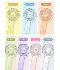 PokePeace Handy Fan handheld USB Fan Japan Pokemon Original Summer heat measures picture