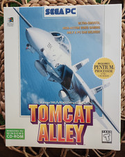 Sega Tomcat Alley (1995) PC NEW FACTORY SEALED US BIG BOX Edition - Rare Title picture