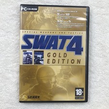 SWAT 4 Gold Edition PC CD-ROM Video Game Sierra Vivendi Tactical Shooter picture