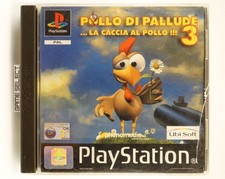 PALLUDE CHICKEN 3 MOORHUHN MOORHEN PLAYSTATION 1 2 3 PS1 PAL ITALIAN COMPLETE picture
