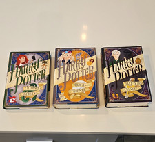 Scholastic Press Harry Potter Hardcover Book Lot 3: Chamber, Phoenix, Prince picture