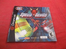 Speed Devils Online Racing Sega Dreamcast Instruction Manual Booklet ONLY #U picture