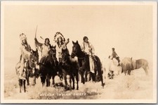 c1940s Native Americana Real Photo RPPC Postcard 