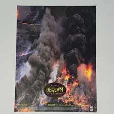 Bedlam Sega Saturn PlayStation PS1 This October Print Ad/Poster picture