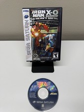 Iron Man / XO Manowar in Heavy Metal (Sega Saturn, 1997) Tested Clean Refurbish picture