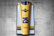 WOW 1987 Al Unser Hertz Chevrolet Car nose Style Sign Indy 500 picture