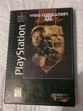 Wing Commander III (Sony PlayStation 1, 1996, PS1) CIB Longbox-4Disc-Manual picture