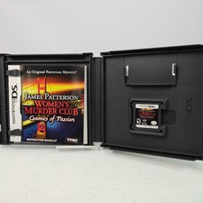 James Patterson: Women's Murder Club - Games of Passion (Nintendo DS, 2009) CIB picture