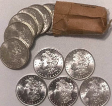 Lot of 5 Liberty Head SiIver Dols. Mixed Dates As shown in the figure picture