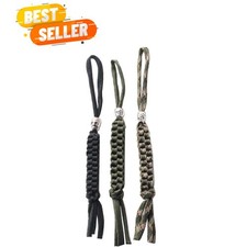 Beaded Paracord Knife Lanyards - 3 Piece Set for Ultimate Outdoor Convenience picture