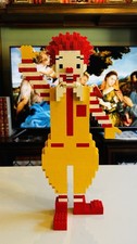Vintage 1999 Lego Ronald McDonald Happy Meal Restaurant Display Promo 18 Inch picture