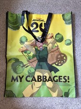 Avatar The Last Airbender My Cabbage Merchant Giant Tote Bag SDCC 2025 Exclusive picture