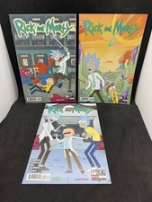 Rick and Morty #1 2 3 LOT ALL 1st Print Oni Press 2015 First Comic Appearance picture