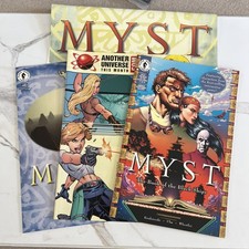 Myst Lot: The Book of The Black Ships #1, Poster, Book picture