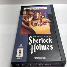 The Lost Files of Sherlock Holmes Panasonic 3DO 3D0 Very Rare Long Box Tested picture