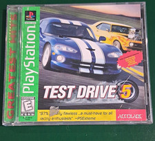 Accolade Test Drive 5 Sony PlayStation 1 PS1 Racing E NTSC-U/C 1998 Multiplayer picture