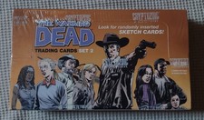 2013 THE WALKING DEAD COMIC BOOK TRADING CARDS SET 2 MINT SEALED BOX CRYPTOZOIC picture