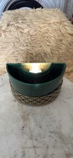 VTG 1950's TV Planter Lamp Sierra-Columbia Green & Gold picture