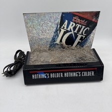 Coors Arctic Ice Lighted Bar Counter Display 1994 picture