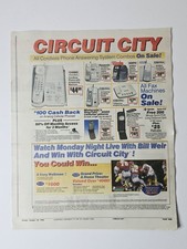 Circuit City Oct 1998 DIVX DVD Sony WEGA NEC Computers 16 Page Vintage Ad picture