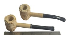 The Original Corn Cob Pipe, x2 Traditional 5 1/2
