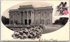 Newport Rhode Island RI, Marble Palace Mrs Belmonts Residence, Vintage Postcard picture