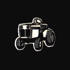 Lawn/Garden Tractor (unsure of make) Vtg Rubber  Fridge Magnet 70's Advertise picture