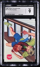 1996 Topps Goosebumps Deadly Dummy #20 CGC 9 picture