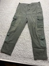 Vintage OG-107 Military Button Up Utility Trouser Men’s 31x34 (actual 34x29) picture