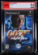 007 NightFire (PlayStation 2, PS2) PSA 9.6 A+ Graded 1st Print - James Bond picture