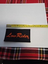 Harley Davidson low rider patch iron on sew on new picture