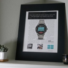 1996 Timex Data Link 150 Watch Microsoft Retro Tech History Ad Smartwatch NASA picture