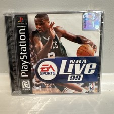 NBA Live 99 (PS1) Brand New Factory Sealed + Hang Tab No Cracks or Tears (PS2) picture
