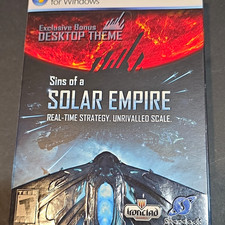Stardock Sins of a Solar Empire PC DVD Strategy RTS T-Teen Bonus Theme picture