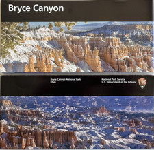 Newest BRYCE CANYON NP    NATIONAL PARK SERVICE UNIGRID BROCHURE/MAP    GPO 2025 picture