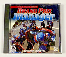 Grand Prix Manager World Circuit Racing PC CD-ROM 1995 MicroProse Formula 1 picture