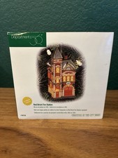 Dept 56 Christmas in City - Red Brick Fire Station picture