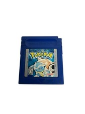Pokemon Blue Version Nintendo Game Boy Cartridge Authentic Tested Saves picture