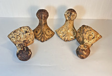 Antique Cast Iron Tub Feet Ball and Claw Set Of 4: Original Patina picture